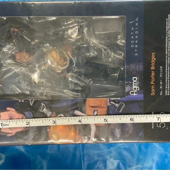 Death Stranding figma No.516 Sam Porter Bridges - Brand New,  Sealed - - Picture 9 of 9